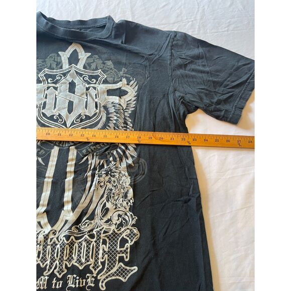 Vintage Southpole Logo Shirt Size XL Authentic Black & White Graphic Streetwear - Picture 5 of 7